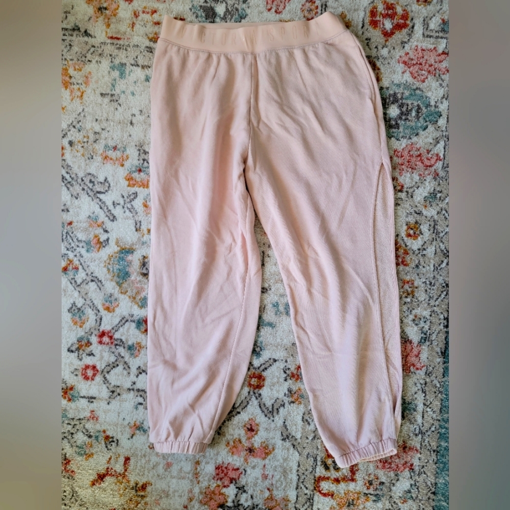 Victoria's Secret Pink Sweatpants with side slit